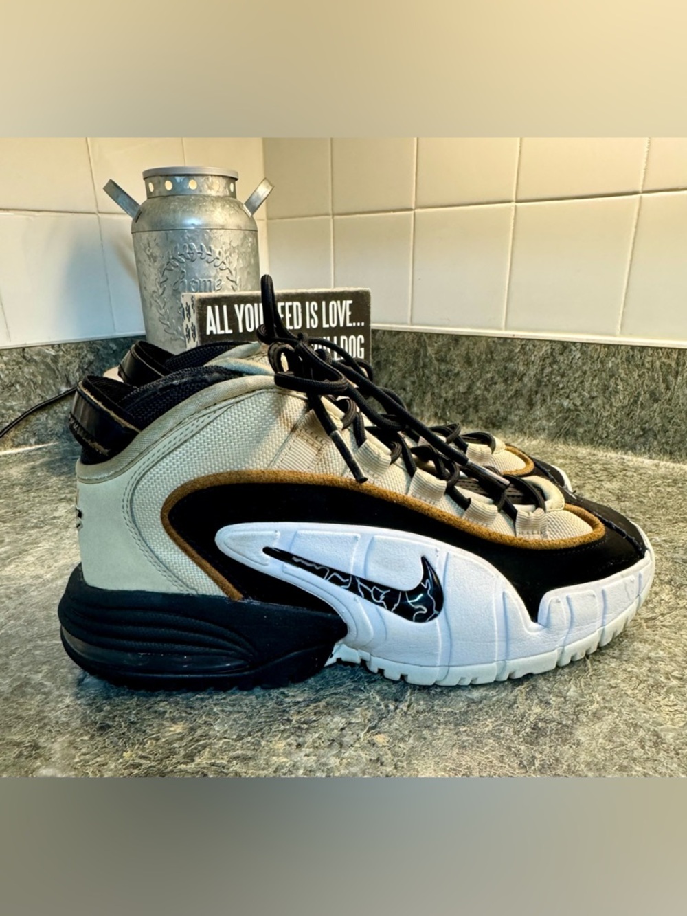 Kids Nike Air Max Penny 1 Rattan 6Y - Picture 2 of 9